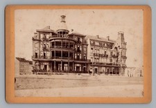 Antique Photo Ostend Belgium Postcard Hotel du Cercle du Phare Restaurant picture