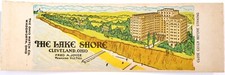 Vintage Matchbook Lake Shore Hotel Lake Erie Cleveland,Ohio Matches S.S. Art #38 picture