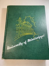1949 Ole Miss Rebels Yearbook post War Barney Poole Dixie Howell picture