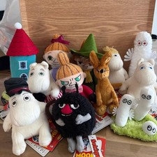 Sekiguchi Moomin Plush Doll Official Mascot Set of 12 picture