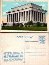POSTCARD LINCOLN MEMORIAL WASHINGTON DC VINTAGE picture