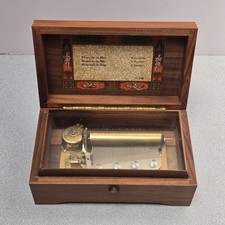 Reuge Switzerland Saint Croix Music Box G. Gershwin Working CH 3/50 picture