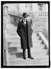 Photo:William Rufus Day 1913 Portrait in Overcoat and Hat picture