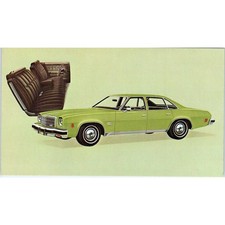 1974 Chevrolet Chevy Malibu Classic Hardtop Green Promo Vintage Postcard PC6 picture