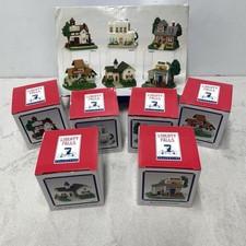 Vintage Liberty Falls Americana Collection Village Building Frontier Town Set 6 picture