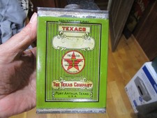Vintage Texaco Spica Oil Can Unopened Port Arthur Tx Super Nice Can picture