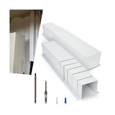 TOPOWN Metal HVAC Lines Cover for Central Air Conditioner 6x4