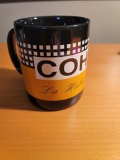 Cohiba La Habana Cuba Coffee Mug Cigar Logo Black Yellow Cuban Souvenir picture
