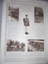 Photo article WW1 British army experimental waders for trenches 1915 ref AF picture