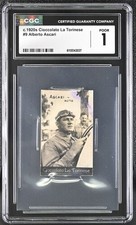 La Torinese Chocolate Figure c.1920s # 9 CGC POOR 1 Alberto Ascari picture