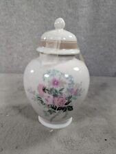 Vintage Victorian Rose Collection Ginger Jar Urn Vase Formalities 6