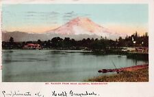 Mt Rainier Olympia WA Washington c1906 UDB Vtg Postcard Y8 picture