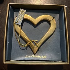 it’s A Charming life nova Brass Heart shape  picture
