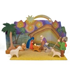 Ostheimer Nativity Set with Diorama picture