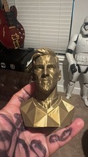 Lionel Messi Low Poly Bust – Modern 3D Printed Sculpture picture