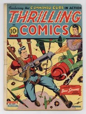Thrilling Comics #40 PR 0.5 1944 picture