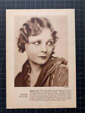 Vintage Winifred Westover Photoplay Portrait Print picture