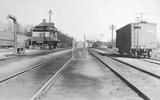 Railroad Train Station Depot Rochester Junction New York NY - Reprint picture