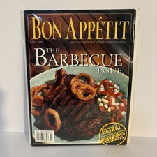 July 2000 Bon Appetit Magazine The Barbecue Issue picture