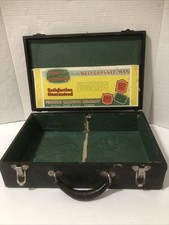 Antique Salesman Sample Case Progress Tailoring Co. Advertising Garments~Chicago picture