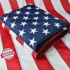 2.5X4 American Flag Outdoor Heavy Duty, 100% Made in USA, US Flag  picture