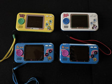 My Arcade Pocket Player Lot of 4 Ms PAC Man X2 Bases Loaded Bubble Bobble Nice picture