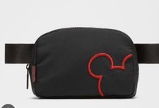 Disney x Lululemon Everywhere Belt Bag Black 1L MICKEY Outline Graphic picture
