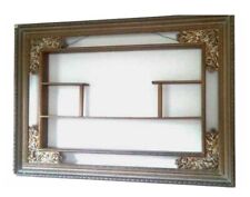Shadow Box Ornate Frame Wooden Antique Curio Shelf 43