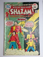 Shazam #19 (1975) 1st app. Zazzo Plus in 3.0 Good / Very Good -Unlimited Shi... picture