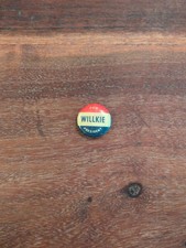 Vintage 1940 Wendell Willkie Presidential Campaign Button picture