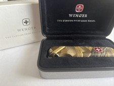 WENGER SWISS ARMY KNIFE HIGHLANDER TIMBER NOS RARE NEW OLD STOCK W/BOX UNUSED picture