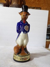 Jim Beam 1967 Blue Coat Huntsman Fox Decanter picture