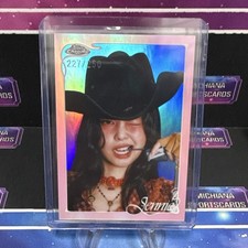 Topps 2026 Topps Chrome Jennie #24 Serial Numbered 227/50 Trading Card picture