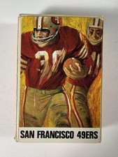 Vintage 1960s StanCraft San Francisco 49ers Dave Boss NFL Playing Cards (READ) picture