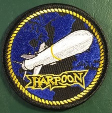 USN McDonnell Douglas Harpoon anti-ship Missle licensed patch picture