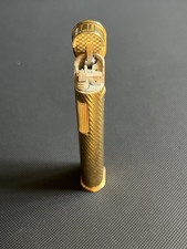 Dunhill Vintage Metal Lighter Gold Color Made In Switzerland Mint picture