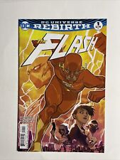 The Flash #1 (2016) 9.4 NM DC High Grade Comic Book 1st App August Heart Godspee picture