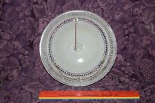 Vintage Art Deco Glass Ceiling Light Dome Lamp Shade White FrostedTextured MCM picture