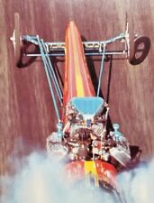 Vintage 1969 WHEELS - MAN IN MOTION - Hot Rods / Racing Cars / Bikes - RARE BOOK picture
