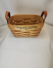 2000 American Traditions Handwoven Basket Limited Edition Artist Signed  USA picture