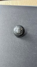 Antique French Livery Button Coat of Arms City of Nantes Ship Ermine AM & Cie picture