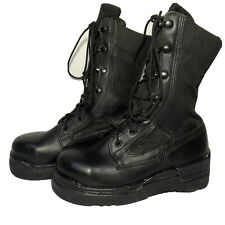 Rocky Hot Weather Safety Boot 711 6129 Men Sz 3.5 XW Black Safety Toe Vibram picture