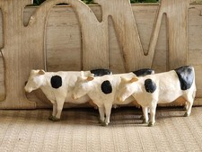 3 Britains Cows Vintage 1984 picture