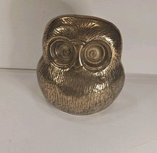 Vtg Brass Bitossi style MCM Owl picture