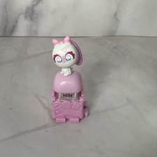 SOFTIE WHITE BUNNY @Softie CLICKEEZ SERIES 3 BUBBLE POPS #163 EPIC FIGURE picture