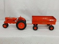 VINTAGE ERTL ALLIS CHALMERS WD45 TRACTOR TOY DIECAST 1/16 & WAGON  picture