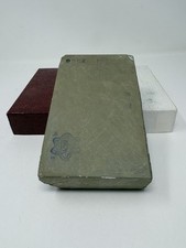 Vintage Japanese Natural Whetstone Sharpening Stone Awasedo Stamped 5.5” picture