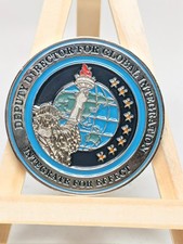 DIA Deputy Director for Global Integration Challenge Coin Defense Intelligence A picture