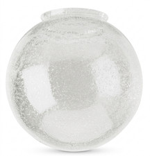 Westinghouse 81560 6-Inch Handblown Clear Seeded Glass Globe with 3-1/4 Inch picture