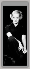 BETTE DAVIS - Star of the Golden Age of Hollywood - Laminated Photo Bookmark picture